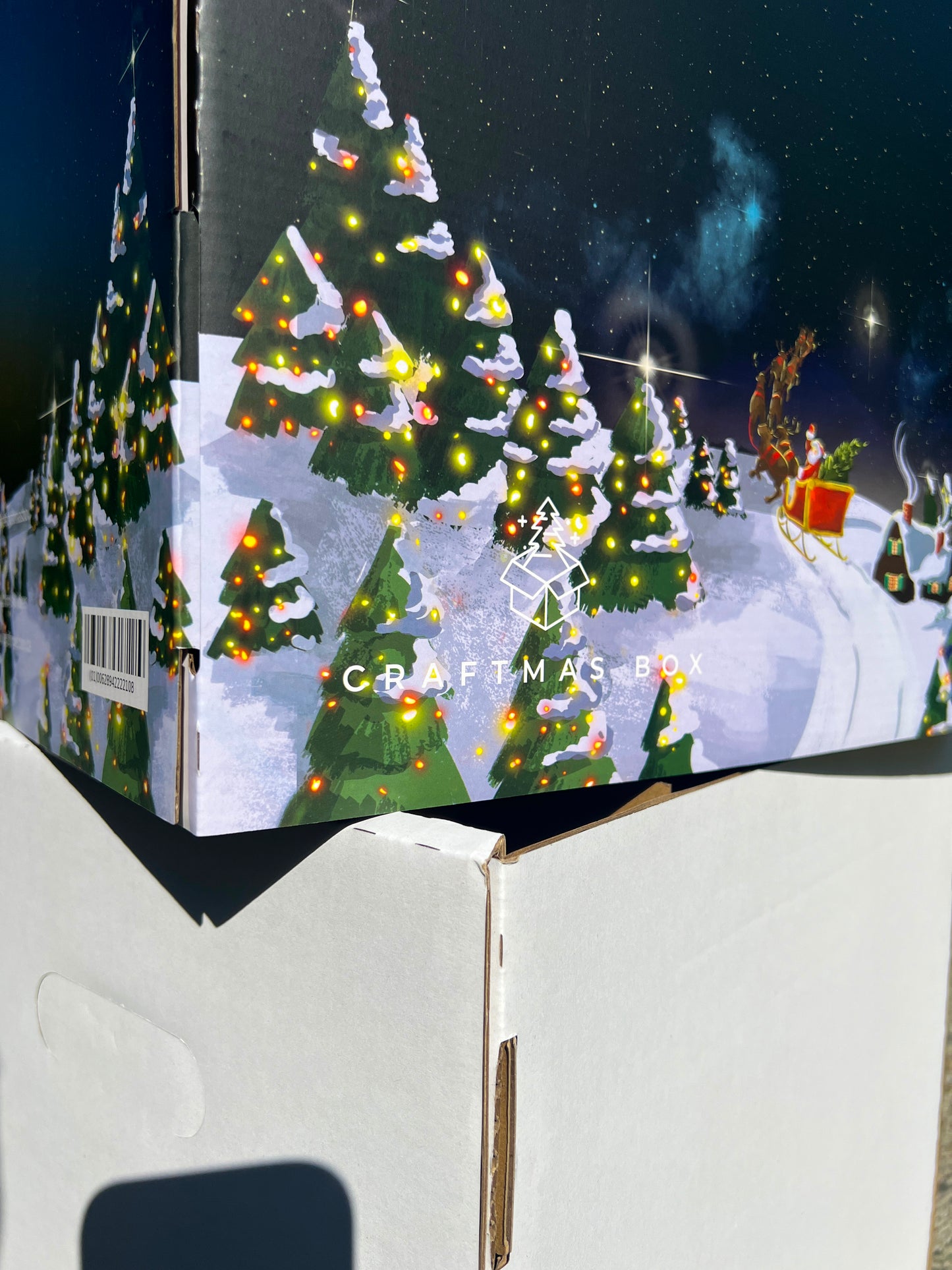 Santa's Coming Wine Advent Calendar