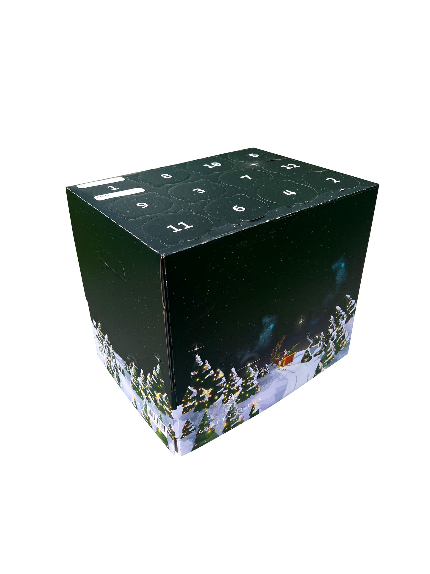 Santa's Coming Wine Advent Calendar