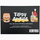 Tipsy Antics: The Ultimate Drinking Card Game - Party Games - Card Games for Adults - Drinking Games - Game Night - Laugh and Drink