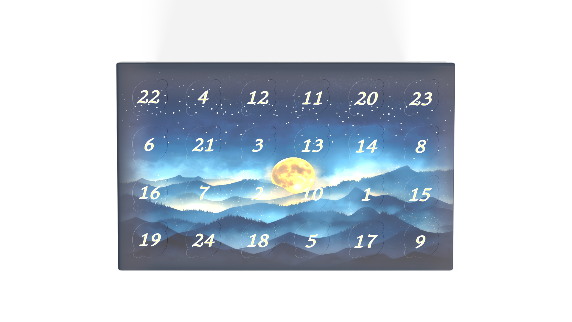Santa’s Winter Glow Advent Calendar